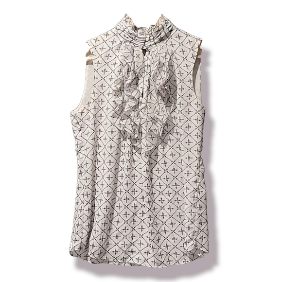 White House Black Market Tops - White House Black Market High Neck Blouse